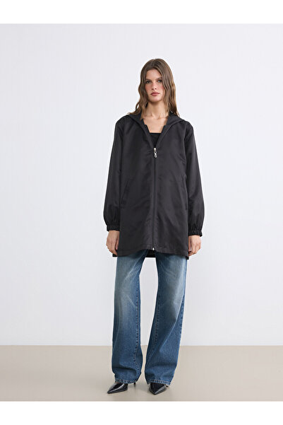 LC Waikiki Hooded Women's Raincoat