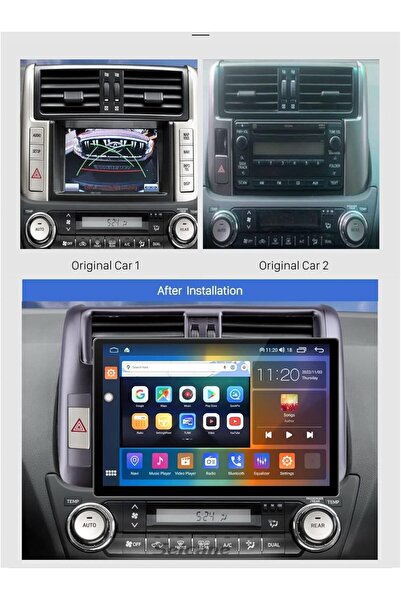 Carplayer تويوتا لاند كروزر برادو 13 بوصة موديل 2010-2013، 8 جيجابايت رام، 12...