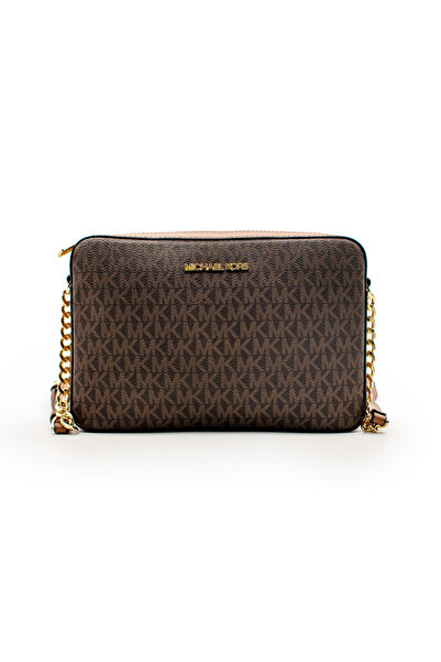 Michael Kors Jet Set Large Logo Crossbody Çapraz Omuz Çantası