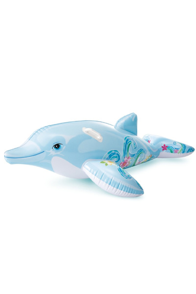 Flower Toys لعبة قارب البحر القابل للنفخ، لعبة ركوب الدلافين، مقاس 175 × 66 س...