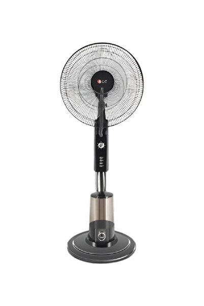 DLC Pedestal Mist Fan 70W 4L Capacity 31048 Black/Grey