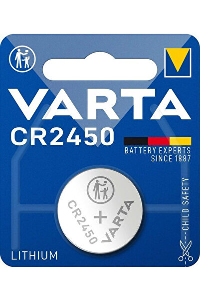 Varta Μπαταρίες ρολογιού λιθίου CR 2450 3 V 10 τεμάχια
