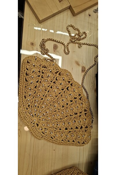 Seçilkaragozboutique İncili Midye ~ İstiridye Çanta / Tasarım Çanta / Kağıt İ...