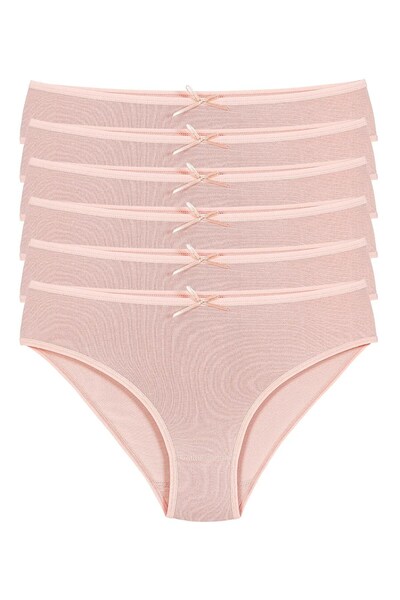YILDIZ Bamboo Bikini Women's Panties Powder 6 Pack