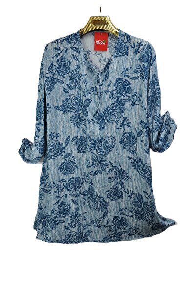elma abone Plus Size Women's Summer Viscose Tunic