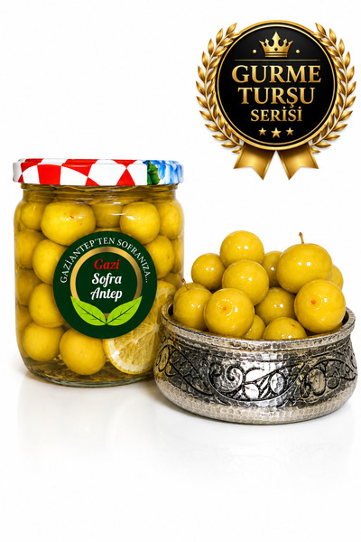 gazisofraantep Erik Turşusu 350 Gr / Doğal,Katkısız, Çıtır Lezzet