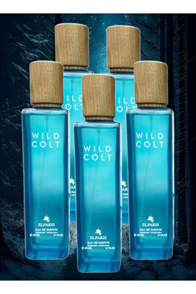 ELFARIS 5 Pieces Wild Colt Perfume 200ML