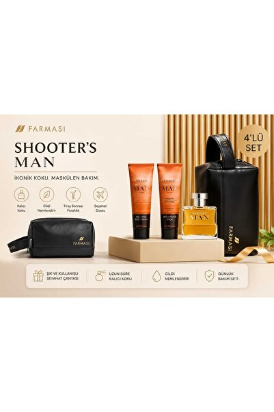 Farmasi Shooter's Man Çantalı Parfüm Seti 100 ML