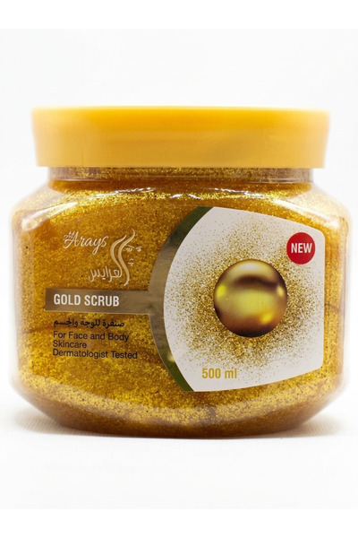 Al Arayes Gold Face and Body Scrub from Al-Arayes, 500ml