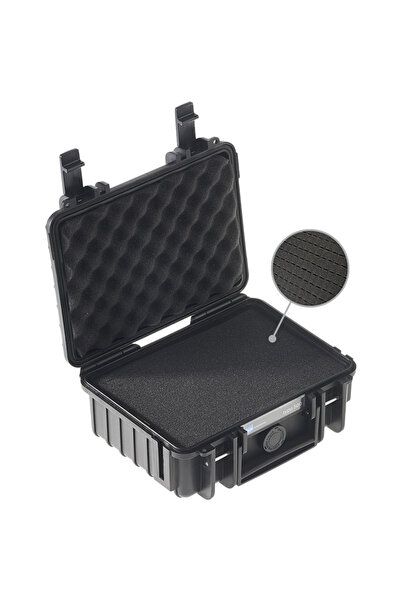 B&W International outdoor.case type 500 incl. SI black - 500 / B / SI