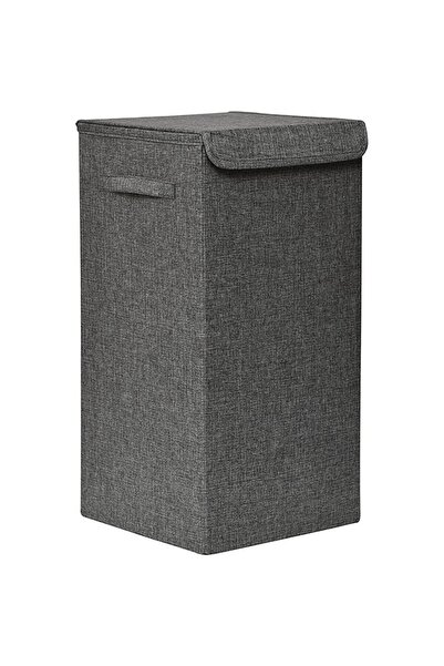 Sealskin Πτυσσόμενο Καλάθι Απλύτων από MDF Γκρι με Υφασμάτινη Επένδυση MRShom...