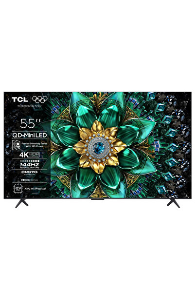 TCL 55Q6C 55 " Mini LED 4K Ultra HD Google TV Smart TV (2025)