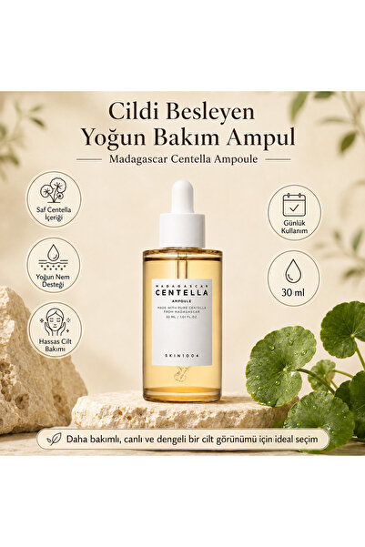 Centella Madagascar Ampoule - Yatıştırıcı Ampul Serum 30ml