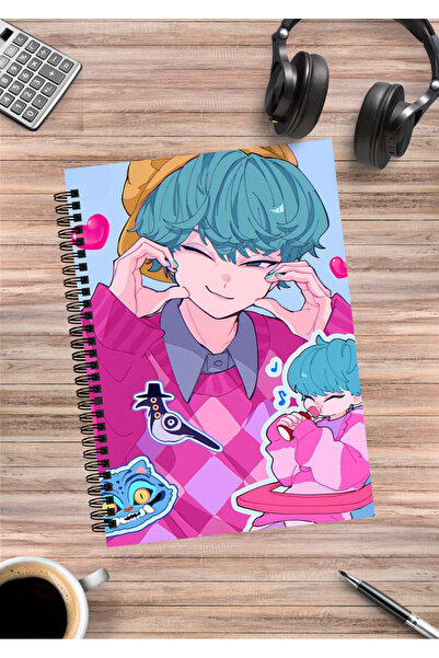 mertfigur Kpop Demon Hunters Anime Spiral Notebook A5 (50 Sheets)