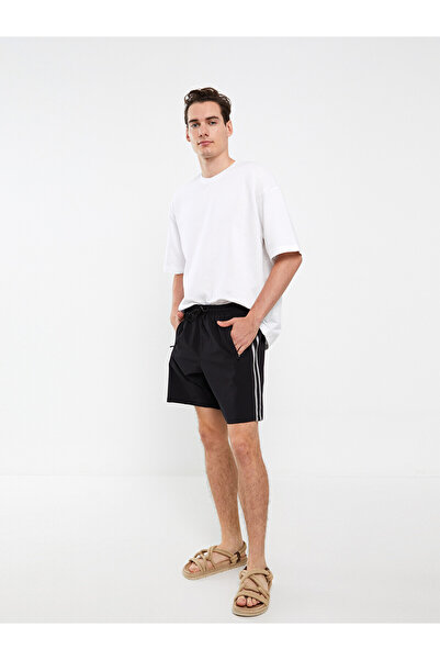 LC Waikiki Nevavm Men's Knee Length Patterned Swim Shorts with Difference in ...