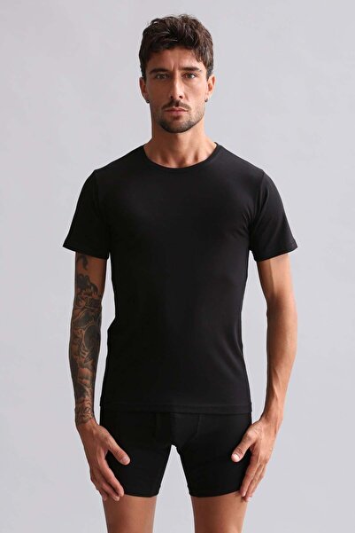 Aytuğ&Mısırlı Egyptian Modal by Tencel Hercules Slim Fit Crew Neck Undershirt...