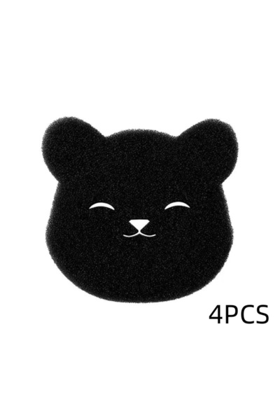 choice2 4pcs 2 /4 Sets Of Household Pet Hair Remover, Machine Washed Bear Sti...