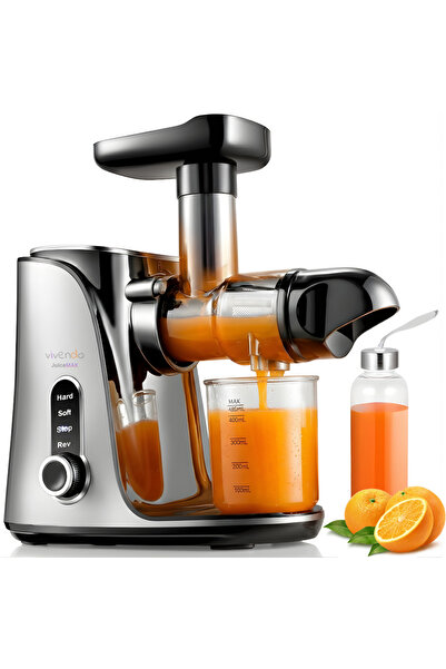 Vivendo Storcator Multifunctional JuiceMAX cu Presare la Rece – Motor DC 150W...