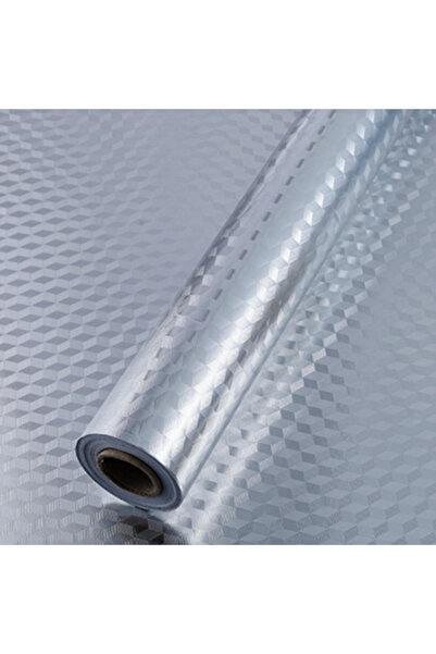 Vivendo Folie de aluminiu autoadeziva bucatarie 60 x 300 cm