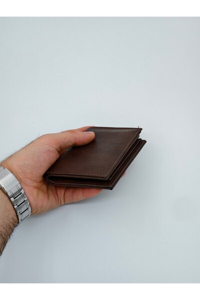 UCCELLO Men's Wallet with Business Card Holder Classic Slim Vertical Design M...