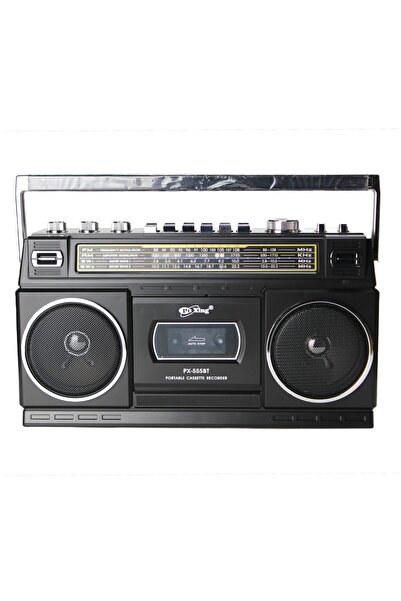 FLAGEN Retro Boombox Müzik Çalar Kaset Çalar Bluetooth FM/AM/SW Radyo USB TF ...