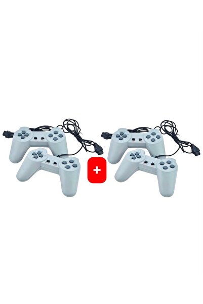 JOYCOR 9 pinli Atari Kolu İnce Jacklı 2 ÇİFT Gamepad
