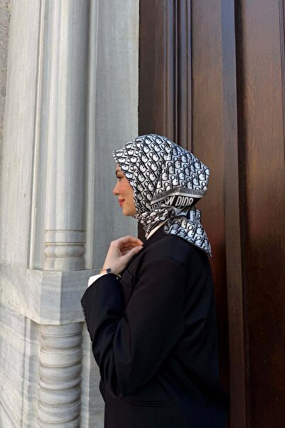diorel D Model Twill Eşarp-Siyah