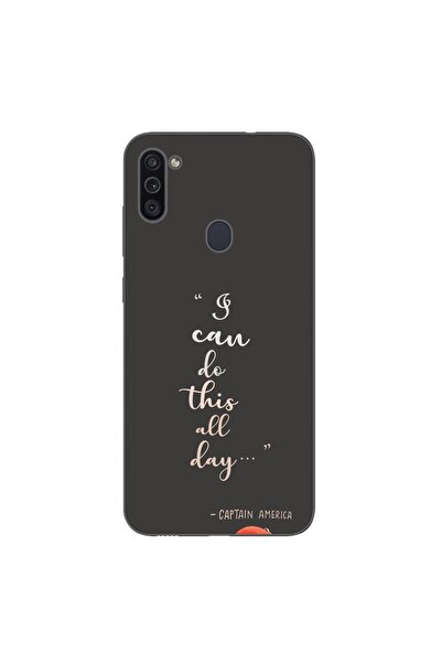 OEM Husa compatibila cu Samsung Galaxy A11 Silicon Gel Tpu Model Mesaj I Can ...