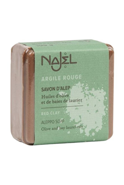 NAJEL Sapun de Alep cu Argila Rosie Najel, 100 g
