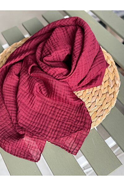 QASSA SHAL Bordo Scarf