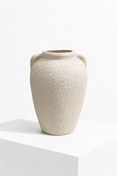 Typoniq Attitude Included Forma Egeo Organic Textured Decorative Ceramic Vase...