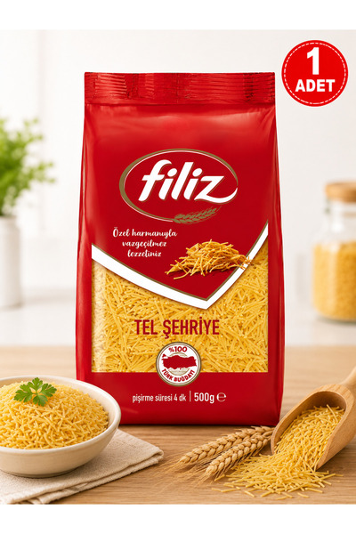 FİLİZ Tel Şehriye 500 g 1 Adet | Geleneksel Lezzet | Güven Bitkisel