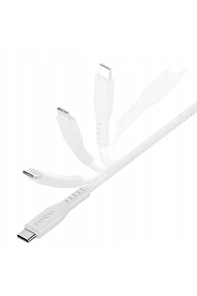 NO BRAND Cablu ENERGEA Flow USB-C - USB-C 1.5m 240W 5A PD Încărcare Rapidă alb