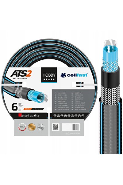 Cellfast Furtun de grădină 6 straturi 30 bari 1 inch 10 metri care nu se încurcă