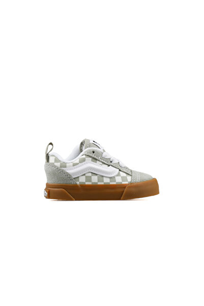 Vans Knu Skool Elastic Lace Βρεφικά Παπούτσια Casual Γκρι