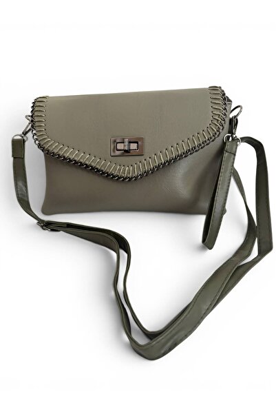 Aslia Collection Bags Zincir Detaylı Kadın El ve Omuz Çantası - Ayarlanabilir...