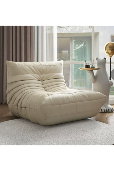 Vivendo Fotoliu Puf Beanbag, Scaun Relaxare Modern, 87 x 100 x70