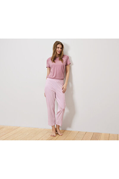 Tchibo Pijama Takımı Kadın, Pembe