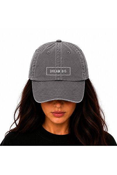WeavedCo Embroidered Washable Vintage Hat (Dream Big) Big Dreams Hat