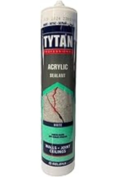 Genel Markalar Badem10 Tytan Genel Amaçlı Beyaz Akrilik Mastik Silikon 450 GR
