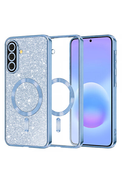 Techsuit Husa MagSafe pentru Samsung Galaxy A57 5G, Techsuit, Luxury Glitter,...