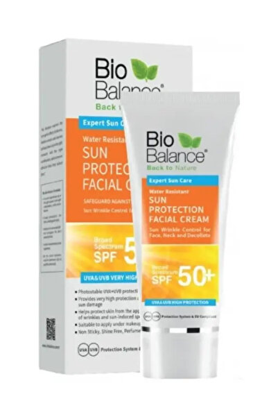 Biobalance Crema protectie solara pentru fata, SPF50+, protectie inalta UVA &...