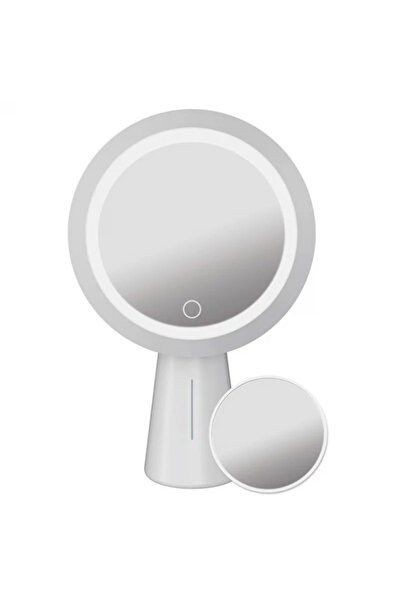 Platinet Oglindă de machiaj cu 3 LED-uri de 3W, senzor de pornire și reglare ...