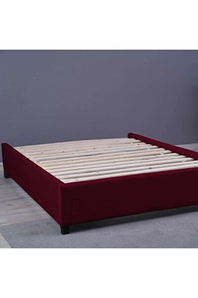 PAN HOME GALIA BASE VELVET MAROON 160X200 CM