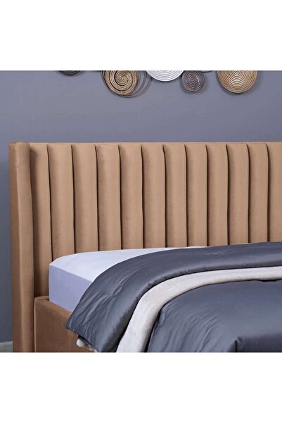 PAN HOME VENUS HEADBOARD VELVET GOLD L-180 : H-125 CM