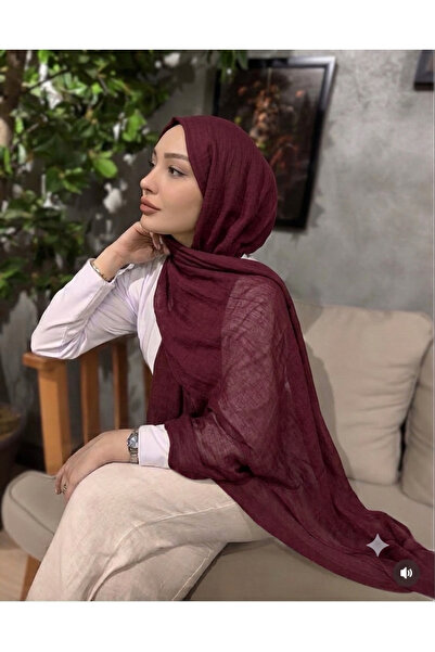Butik Yeni Zer İthal Mocha Nefes Pamuk Şal