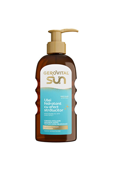 GEROVITAL Ulei de corp hidratant dupa plaja Sun, 150 ml,