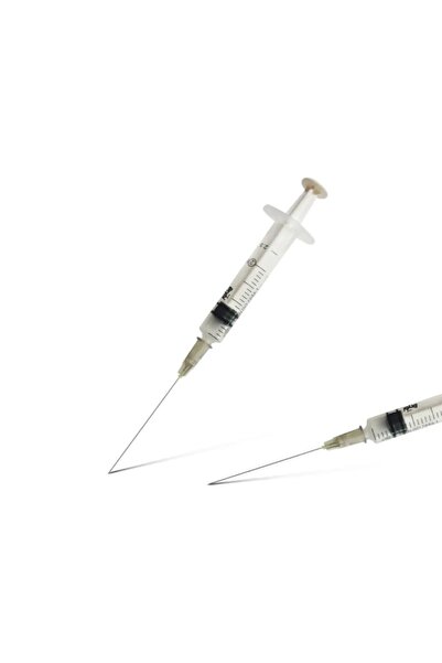 Genject 2,5ml 3 Parça (Kilitli) (22G / 38mm) Uzun Siyah Uçlu 20 adet