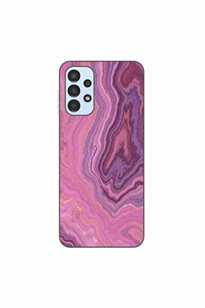 OEM Case compatible with Samsung Galaxy A13 4G Silicone Gel Tpu Pattern Pink ...