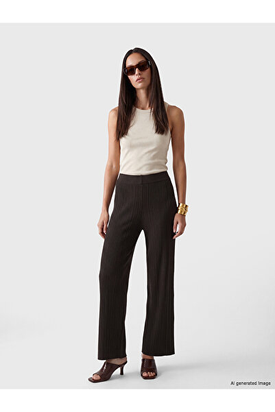 LC Waikiki Özmarka New Season Elastic Waist Women's Knitwear Trousers